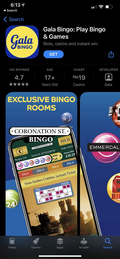 Gala bingo casino app